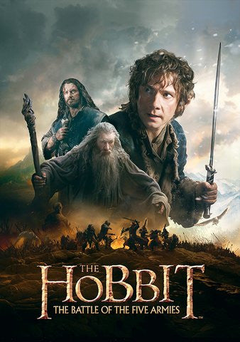 The Hobbit: The Battle of the Five Armies [VUDU - HD or iTunes - HD via MA]