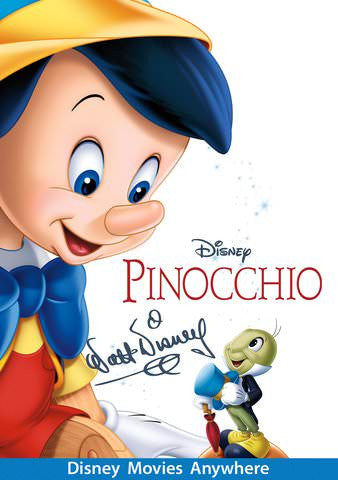 Pinocchio [VUDU, iTunes, OR Disney - HD]