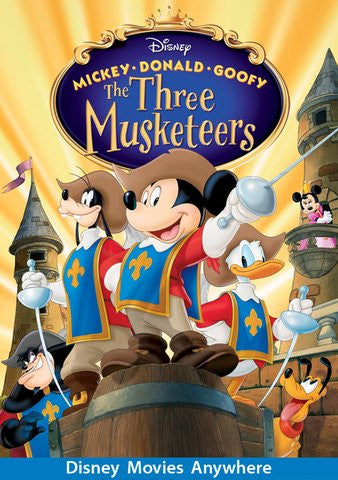 Mickey, Donald, Goofy: The Three Musketeers [VUDU, iTunes, OR Disney DMA/DMR - HD]