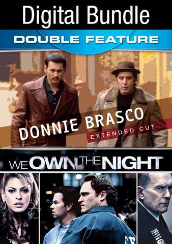 Donnie Brasco & We Own the Night (2 movies!) [Ultraviolet - HD]