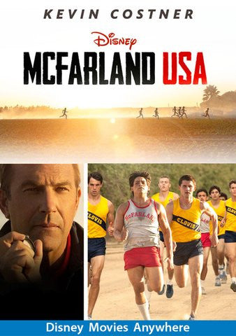 McFarland, USA [VUDU OR Disney DMA/DMR - HD]