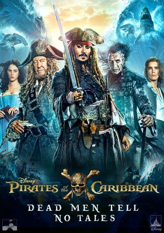 Pirates of the Caribbean: Dead Men Tell No Tales [VUDU, iTunes, or Disney - HD]