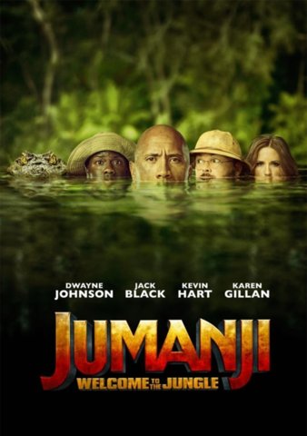 Jumanji: Welcome to the Jungle [Ultraviolet - HD or iTunes - HD via MA]