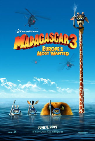Madagascar 3: Europe's Most Wanted [VUDU - HD]