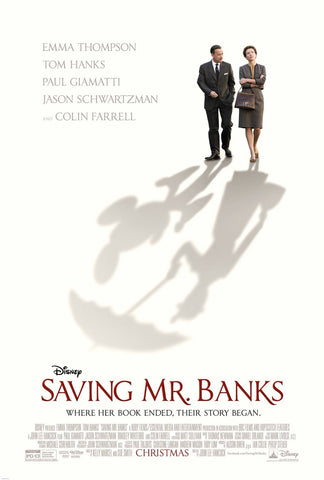 Saving Mr. Banks [VUDU, iTunes, OR Disney DMA/DMR - HD]