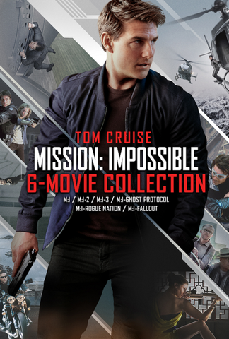 Mission: Impossible 6 Movie Collection [VUDU Instawatch - HD]
